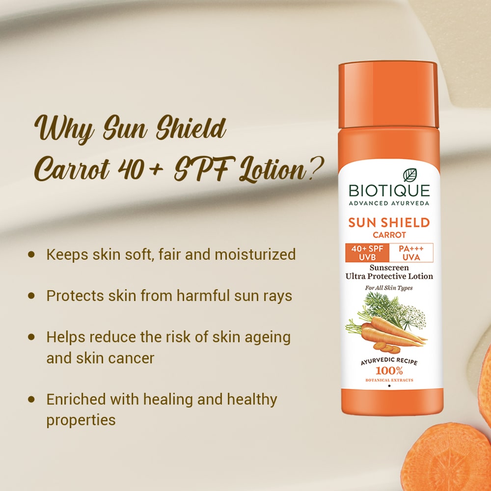 Biotique Bio Carrot Sunscreen (120ml) – photo 6