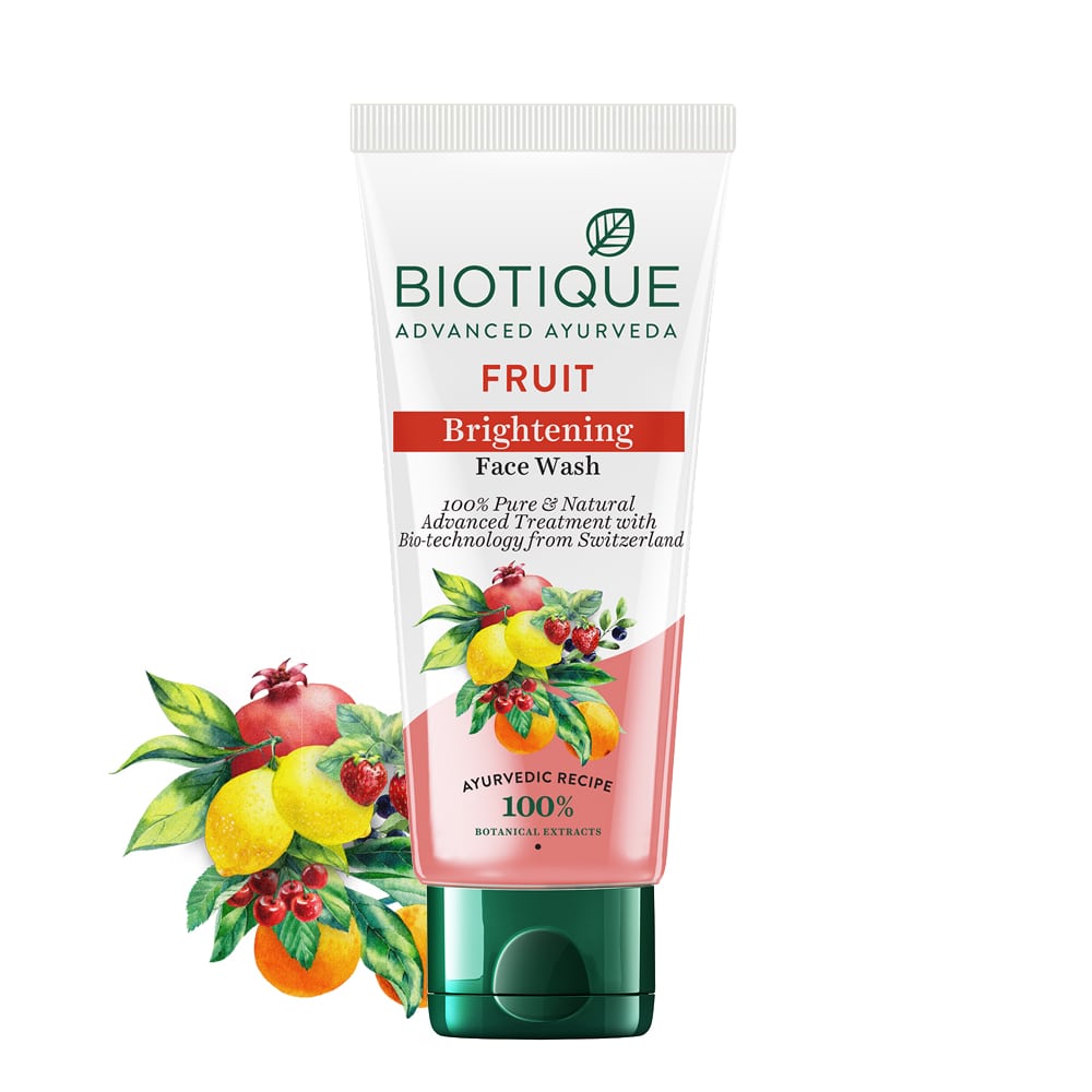 Biotique Fruit Brightening Face Wash (100ml) – photo 3