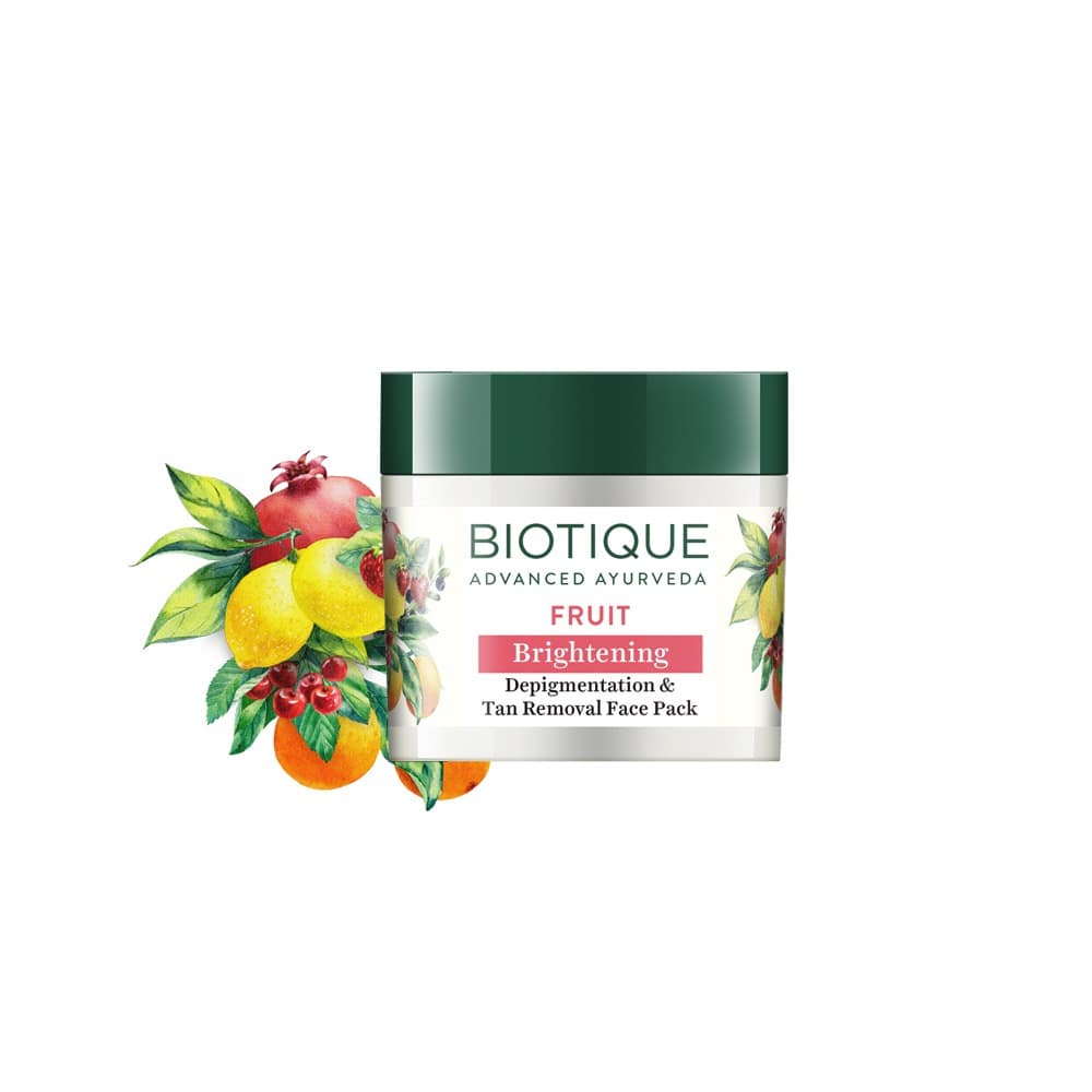 Biotique Bio Fruit Brightening Depigmentation & Tan Removal Face Pack – photo 2