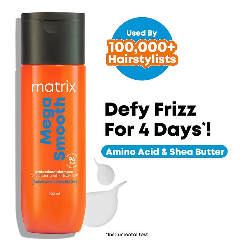 Matrix Opti.Care Professional Smooth Straight Ultra Smoothing Shampoo (Mega Smooth) with Shea Butter (350ml) – photo 1