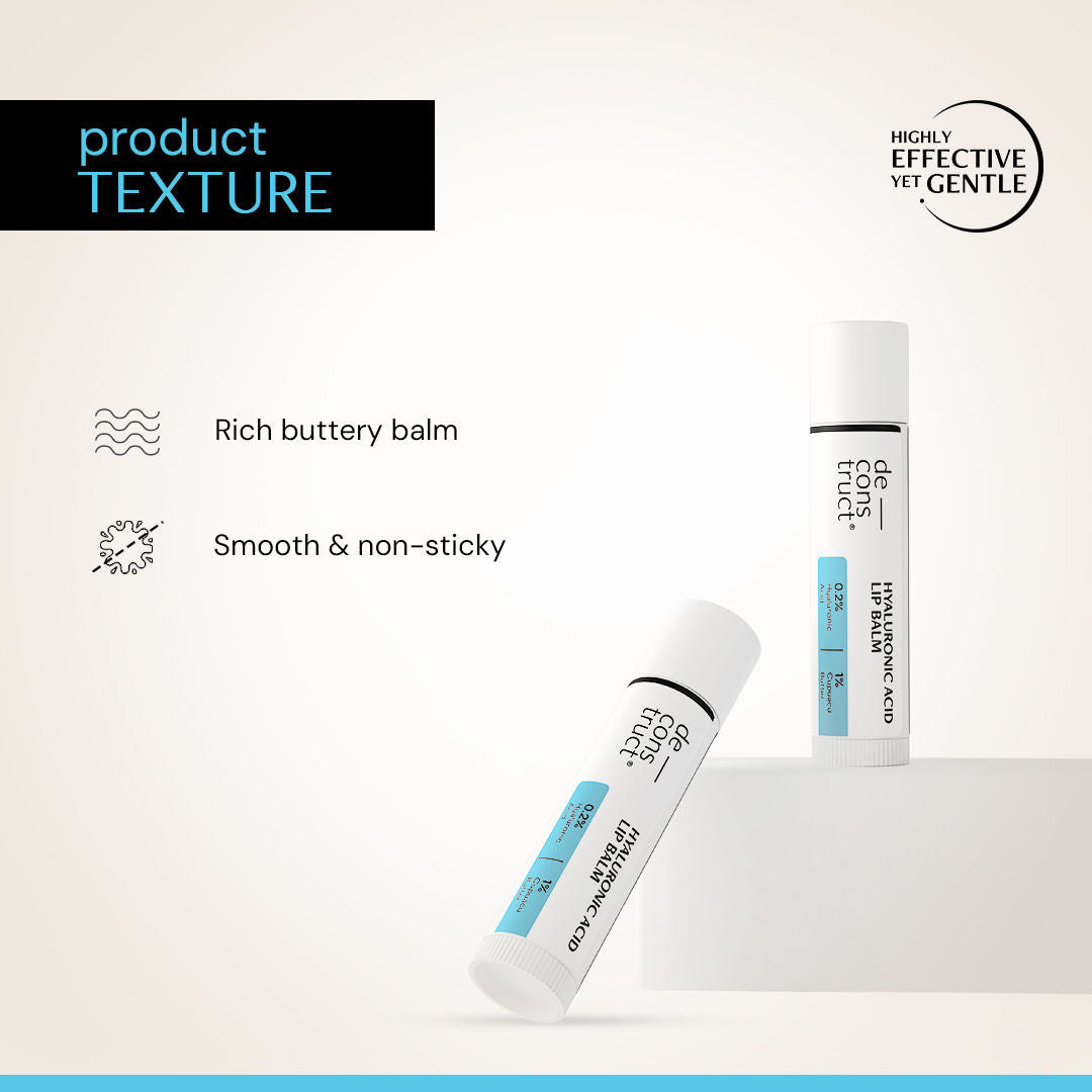 Deconstruct Hyaluronic Acid Lip Balm, Hydrates, Softens & Nourishes Dry Lips – photo 3