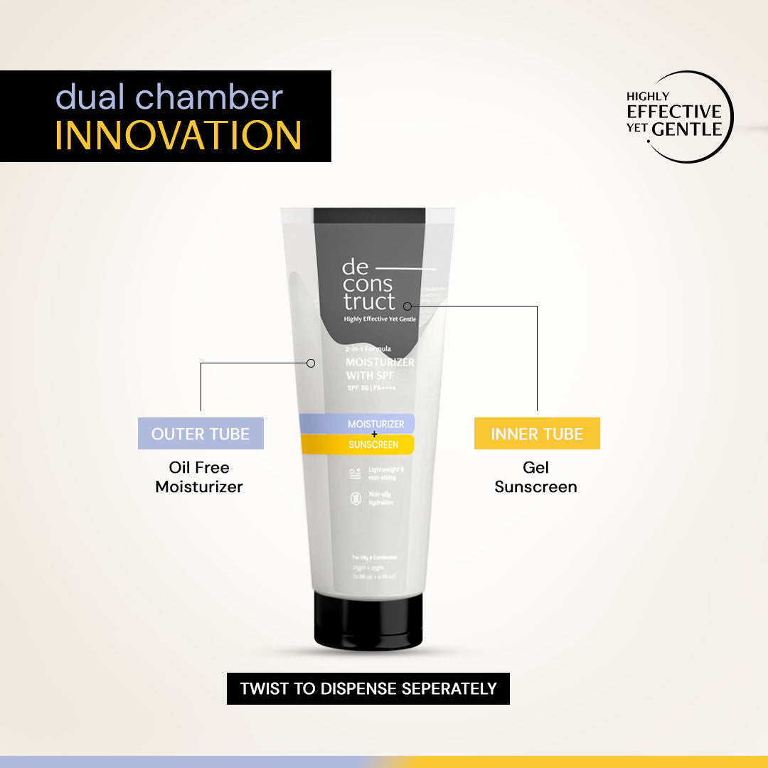 Deconstruct 2-In-1 Moisturizer & Sunscreen SPF 50 PA++++ – photo 2