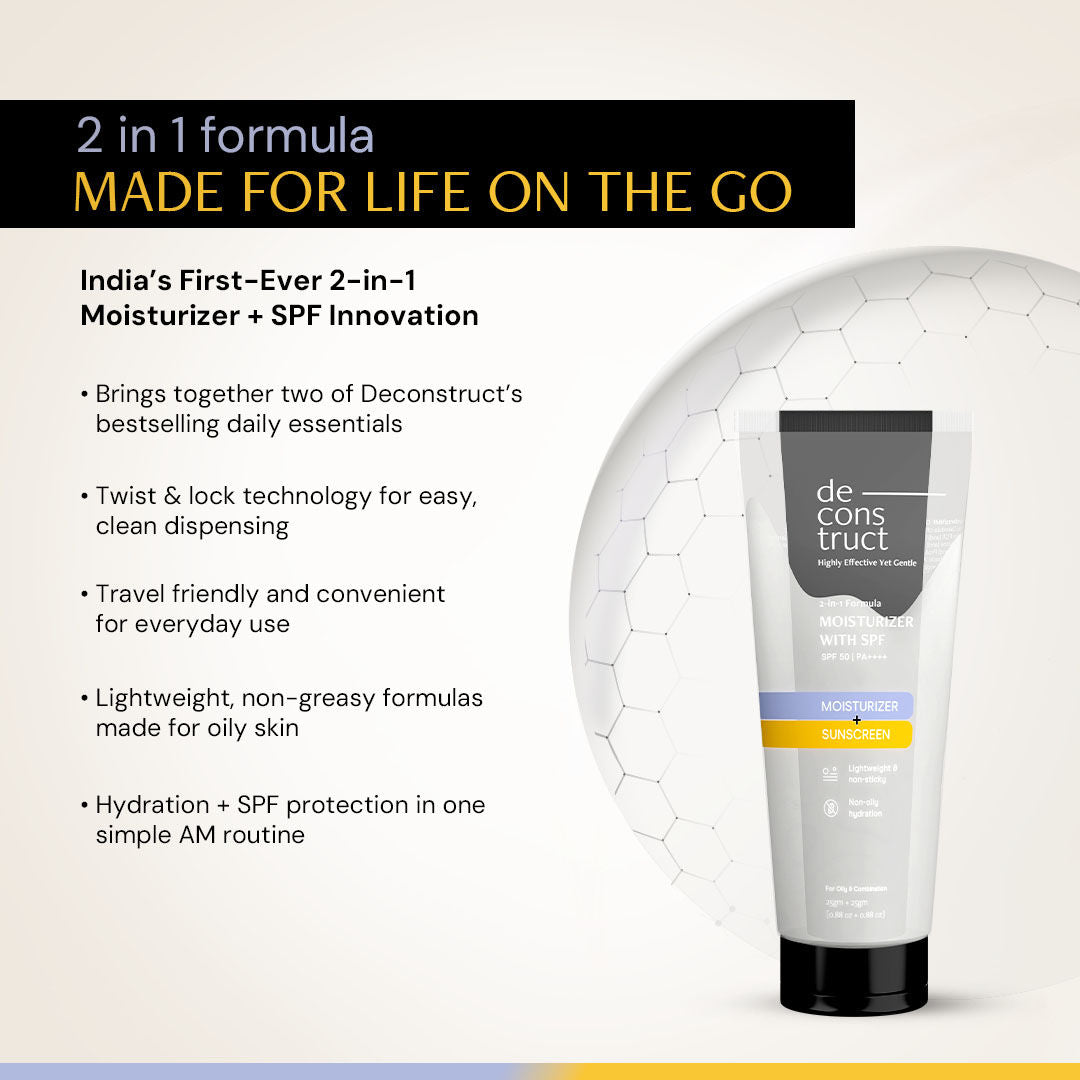 Deconstruct 2-In-1 Moisturizer & Sunscreen SPF 50 PA++++ – photo 3