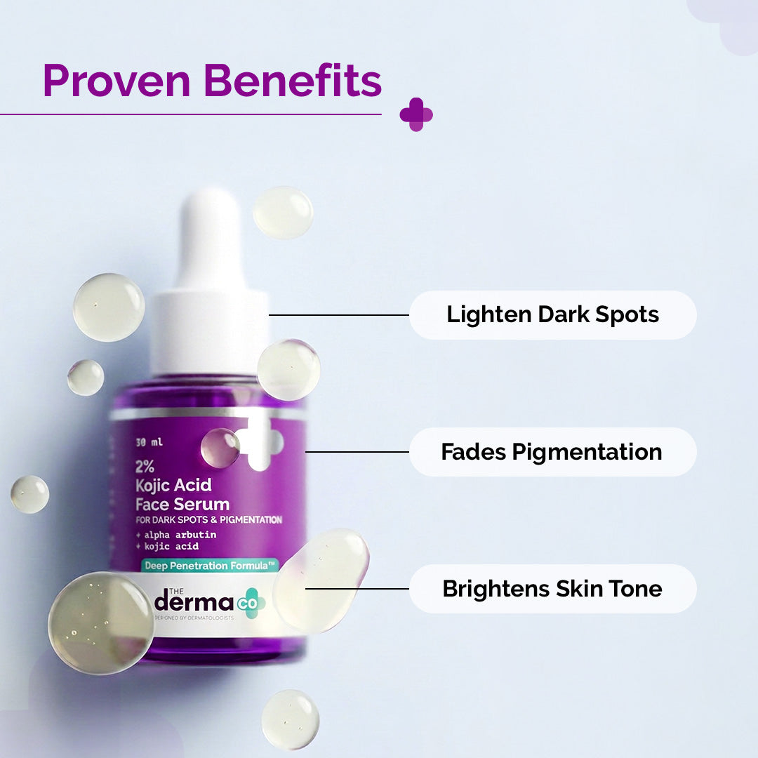 The Derma Co 2% Kojic Acid Face Serum with 1% Alpha Arbutin & Niacinamide (30 ml) – photo 4