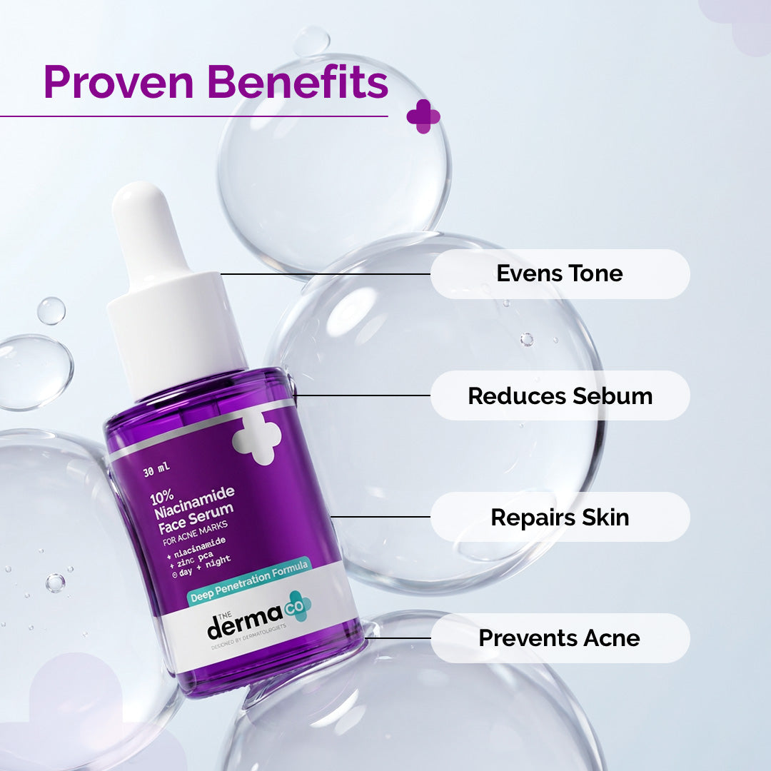The Derma Co 10% Niacinamide Face Serum with 2% Zinc PCA (30ml) – photo 3