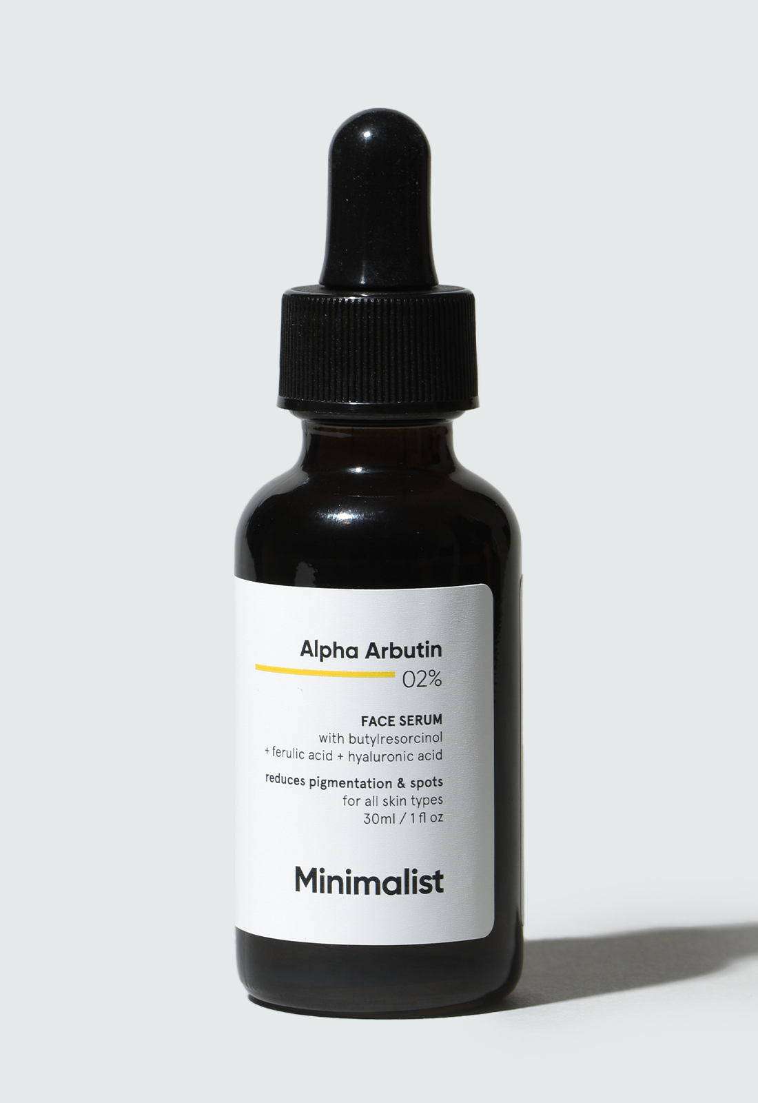 Minimalist Alpha Arbutin 2% Face Serum (with Hyaluronic Acid) - 30ml – photo 2