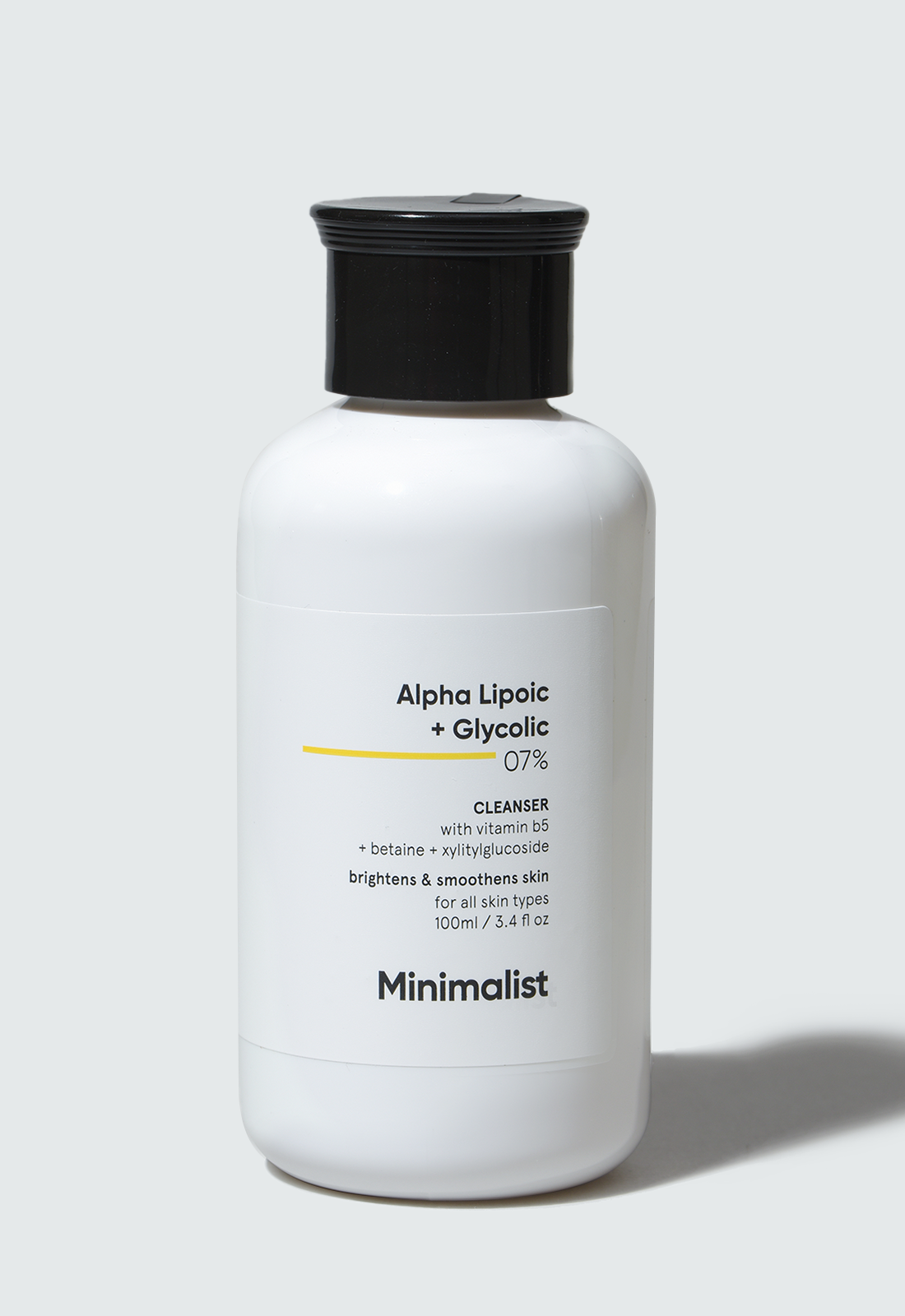 Minimalist 7% ALA & AHA Brightening Face Wash (100ml) – photo 1