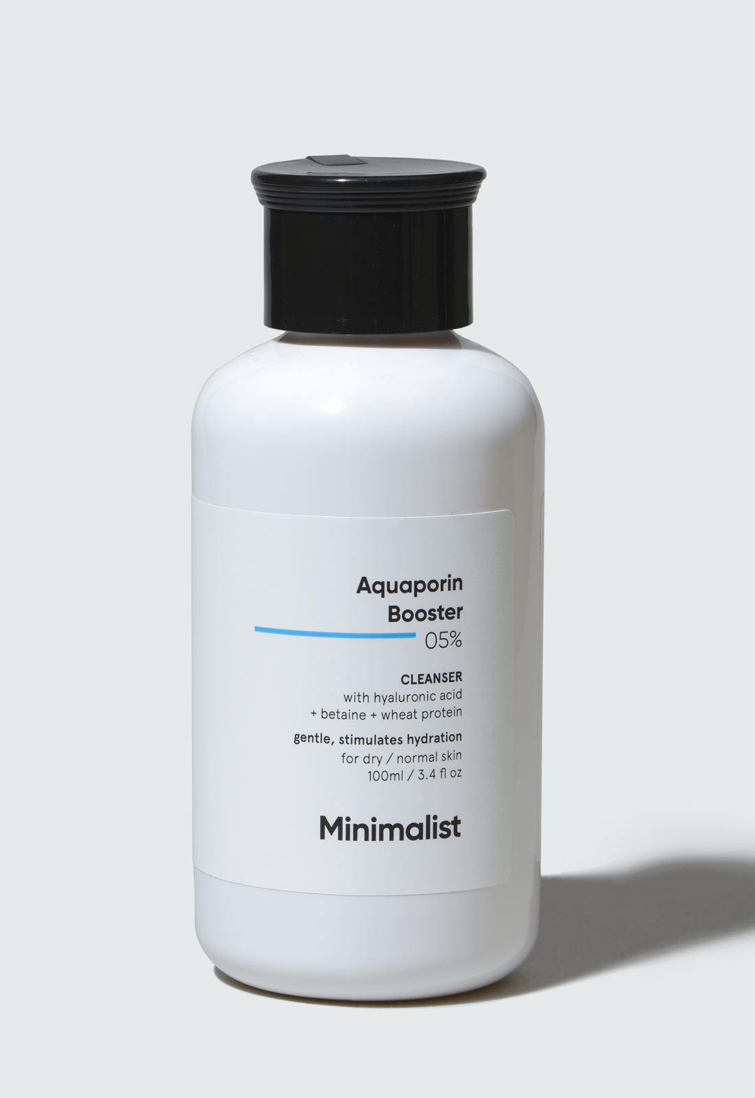 Minimalist 5% Aquaporin Booster Hydrating Face Wash (Cleanser) for Dry Skin with Hyaluronic Acid - 100 ml – photo 2