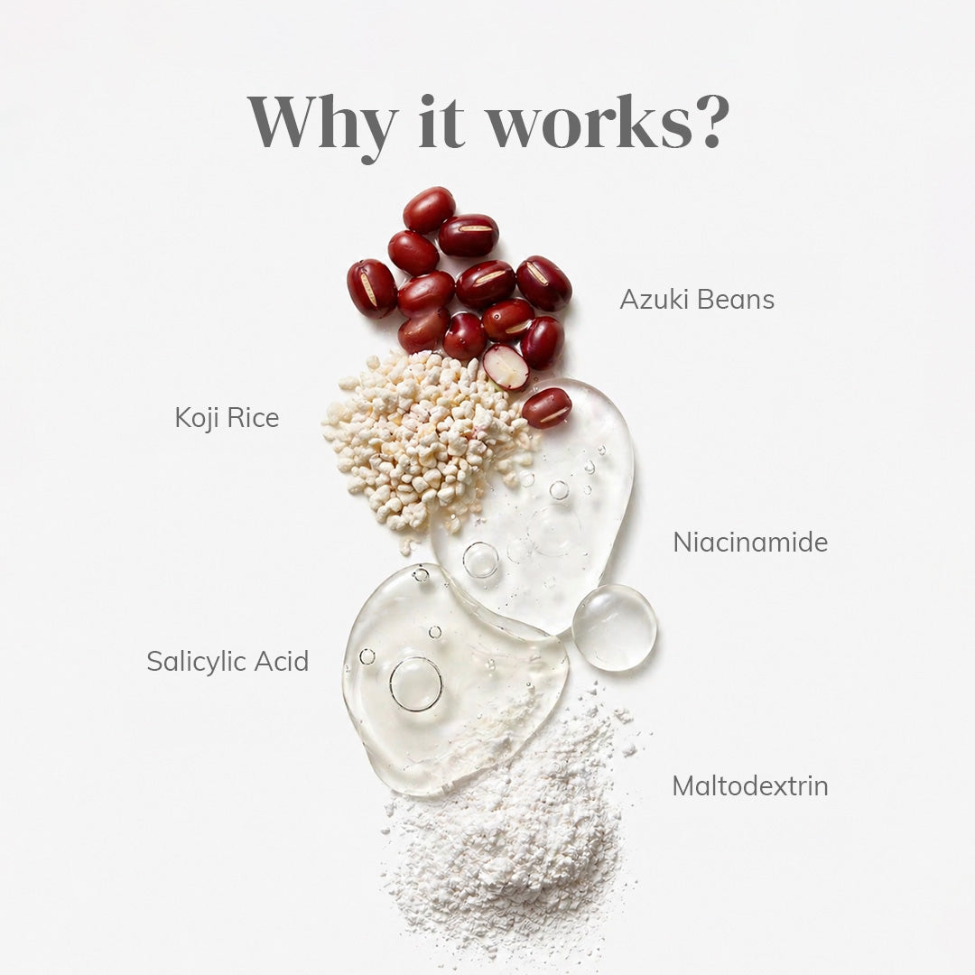 ClayCo Exfoliating Azuki Beans & Koji Powder (30g) – photo 2