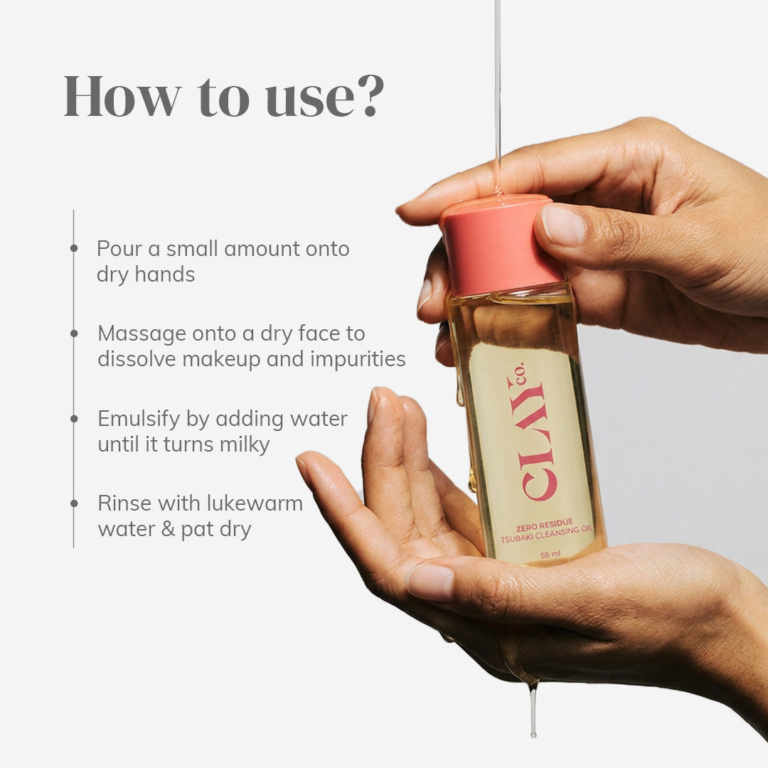 ClayCo Zero-residue Tsubaki Cleansing Oil (55ml) – photo 3