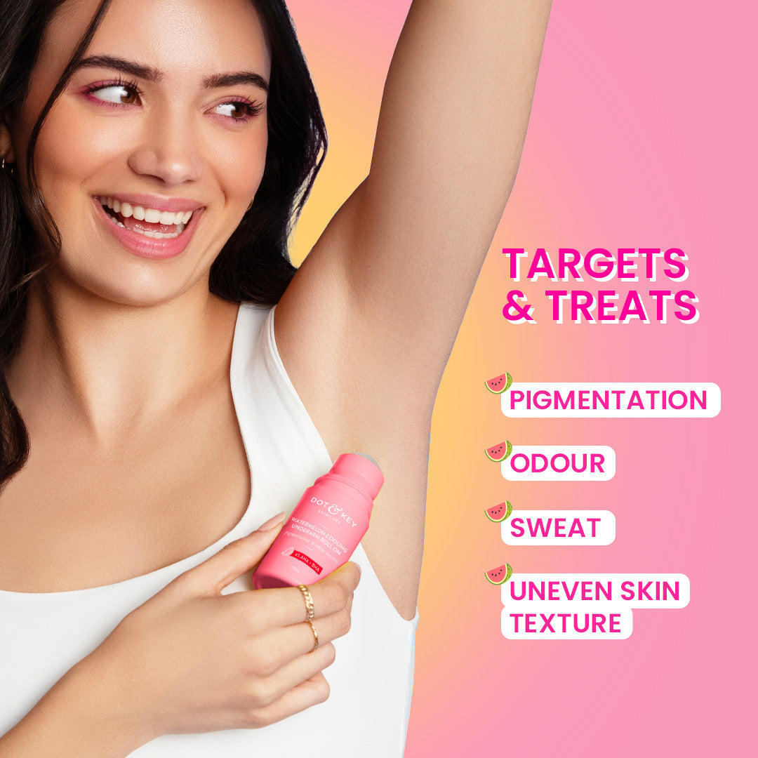 Dot & Key Watermelon Cooling Underarm Roll On – photo 3