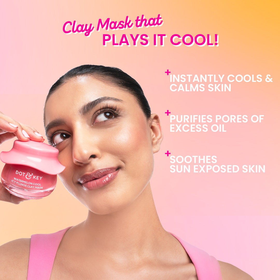 Dot & Key Watermelon Cool Icy Plunge Clay Mask (70g) – photo 4