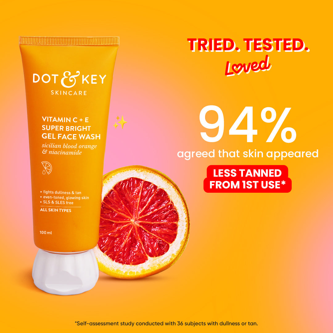 Dot & Key Vitamin C + E Super Bright Gel Face Wash (100 ml) – photo 6