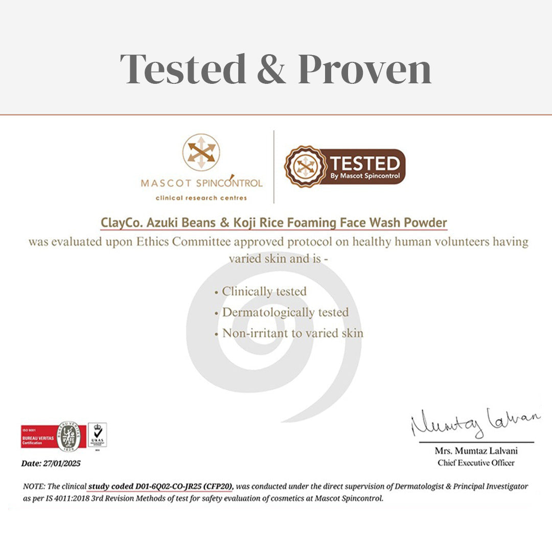 ClayCo Exfoliating Azuki Beans & Koji Powder (30g) – photo 7
