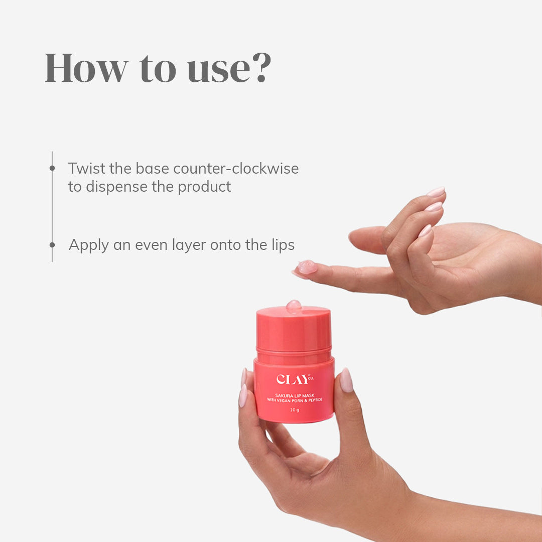 ClayCo Sakura Lip Mask (10g) – photo 3