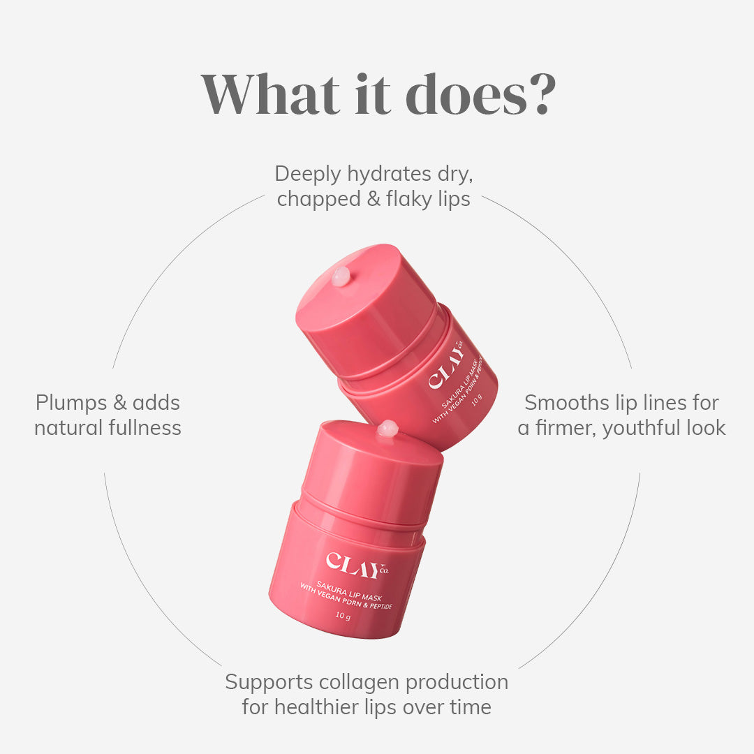 ClayCo Sakura Lip Mask (10g) – photo 4