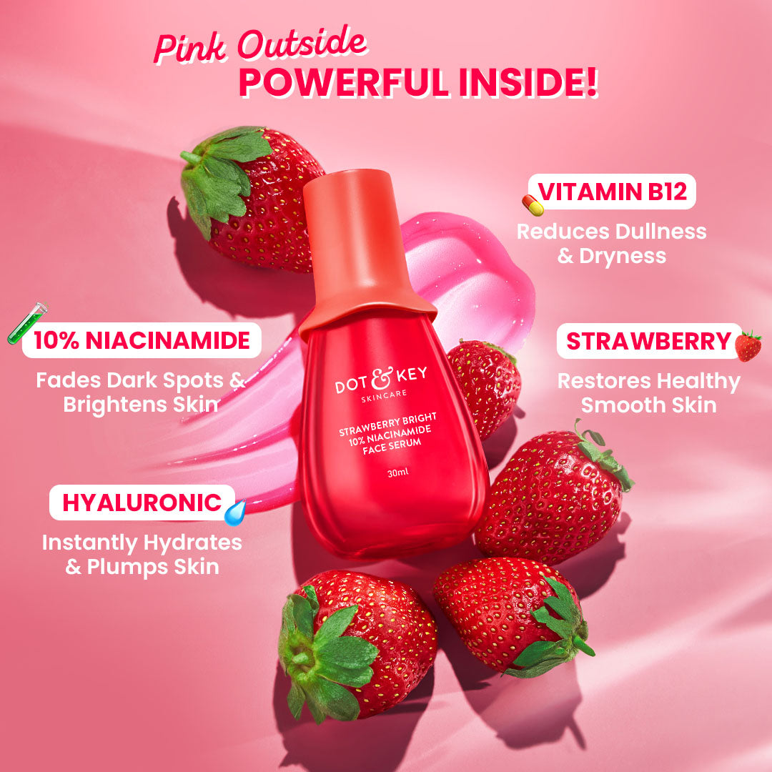 Dot & Key Strawberry Bright 10% Niacinamide Face Serum (30 ml) – photo 4