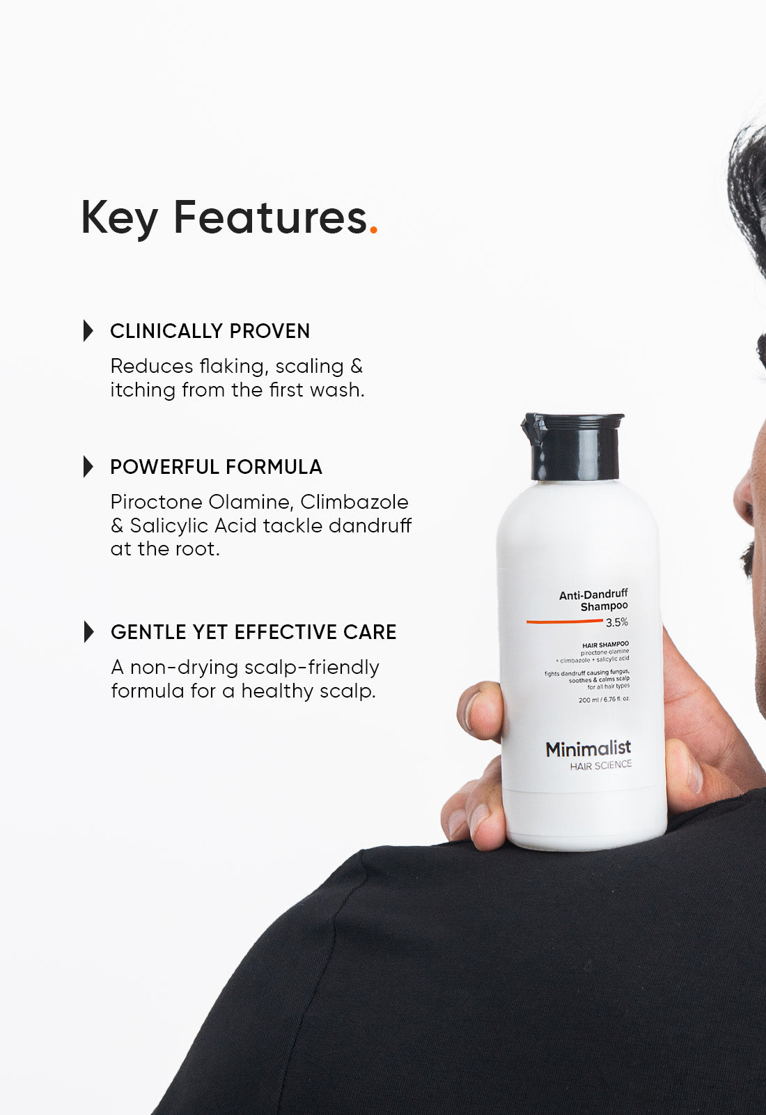 Minimalist Anti-Dandruff Shampoo 3.5% (200ml) – photo 7