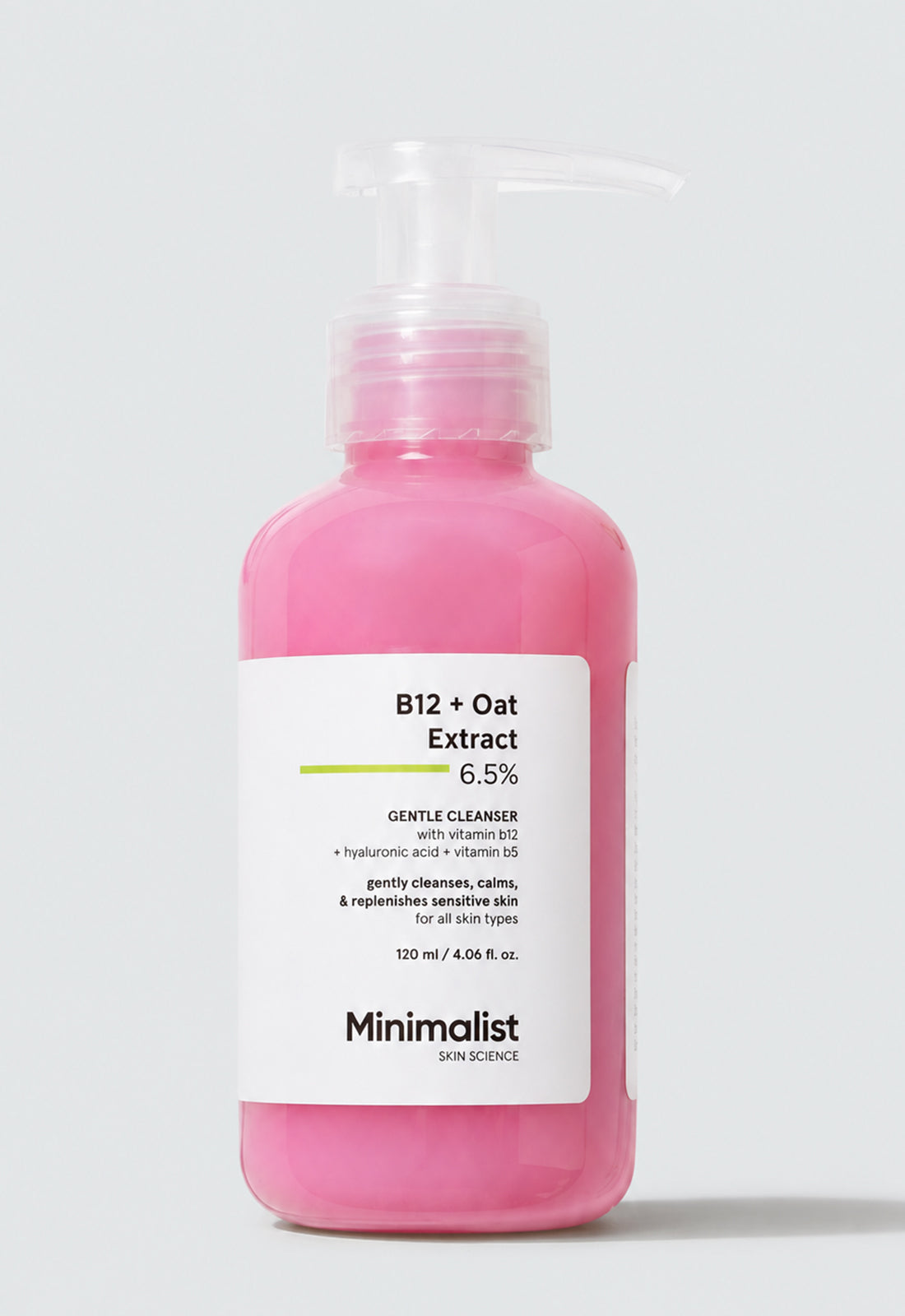 Minimalist Oat Extract 6% Gentle Cleanser (120 ml) – photo 2