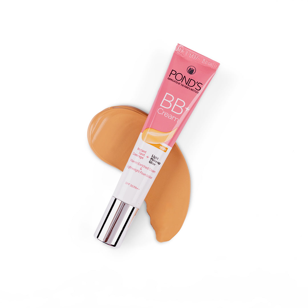 Pond's BB+ Cream Instant Spot Coverage + Light Make-Up Glow SPF 30 PA++ (Ivory)