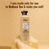 Ghar Soaps Magic De-Tan & Exfoliating Body Wash with Saffron & Lactic Acid