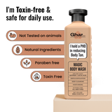 Ghar Soaps Magic De-Tan & Exfoliating Body Wash with Saffron & Lactic Acid