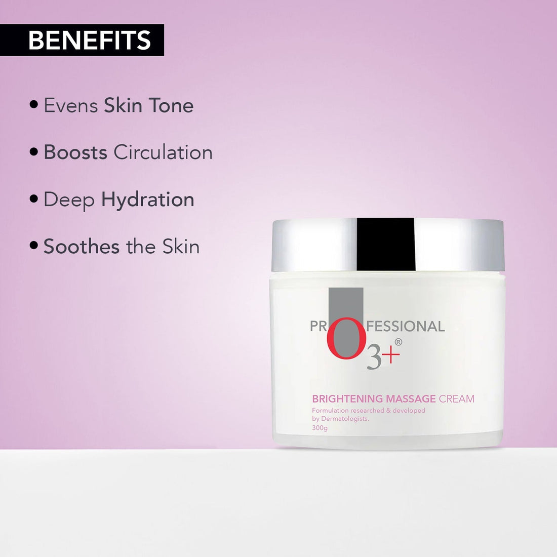 O3+ Brightening Massage Cream (300 g) – image 6