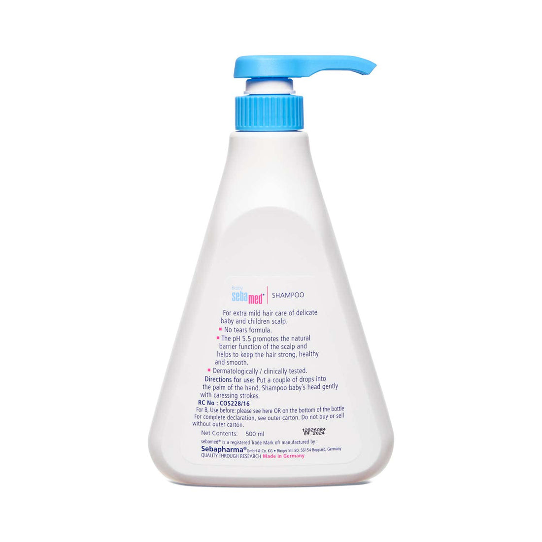 Sebamed Baby Children's Shampoo (with extract of Camomile) – photo 4
