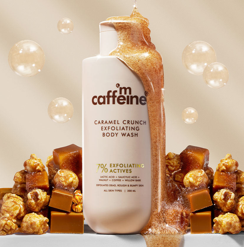 mCaffeine Exfoliating Caramel Crunch Body Wash