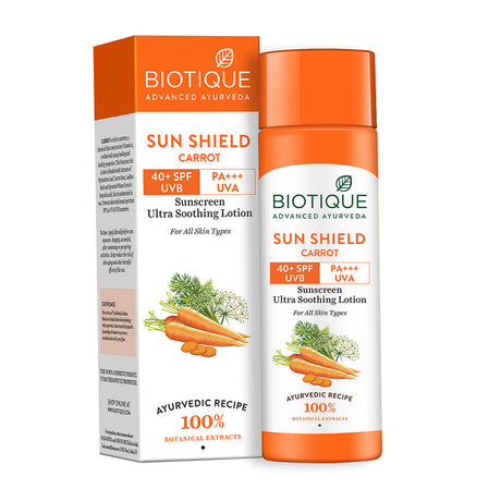 Biotique Bio Carrot Sunscreen (120ml)