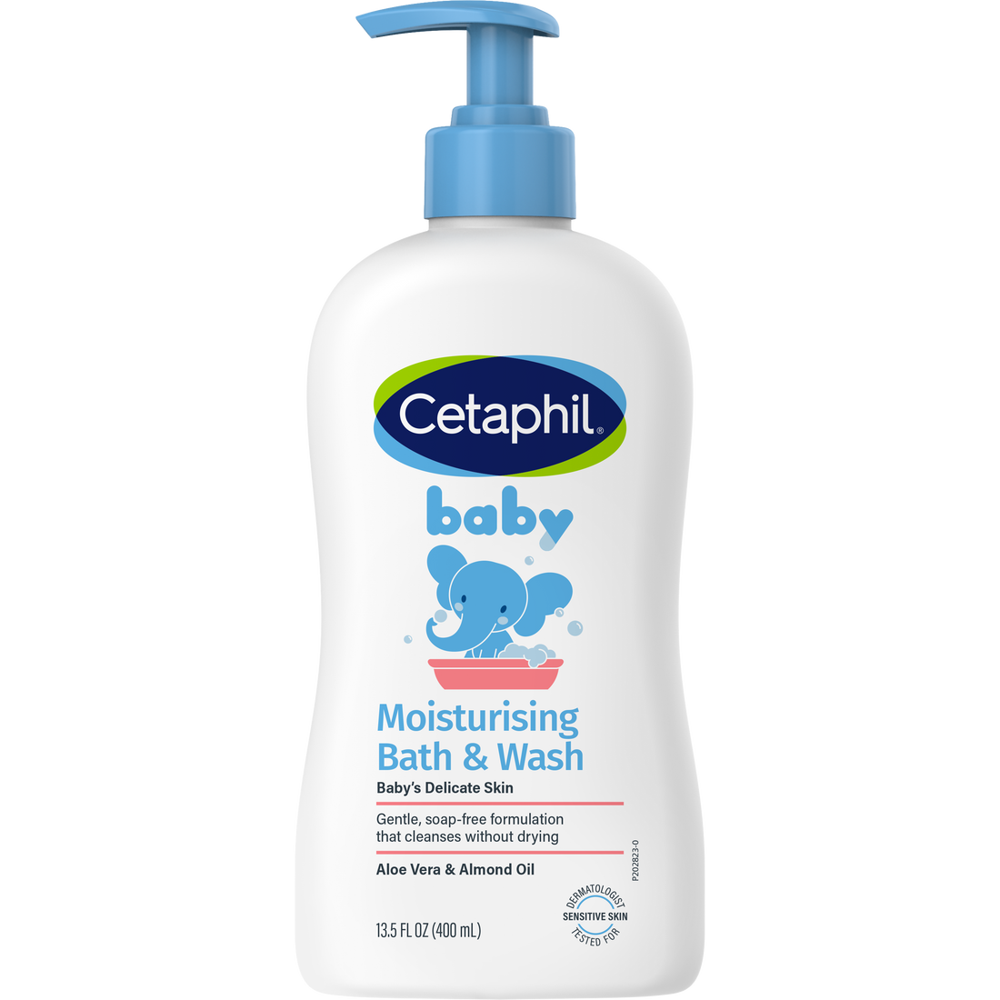 Cetaphil Baby Moisturising Bath & Wash with Aloe Vera & Almond Oil (230 ml)