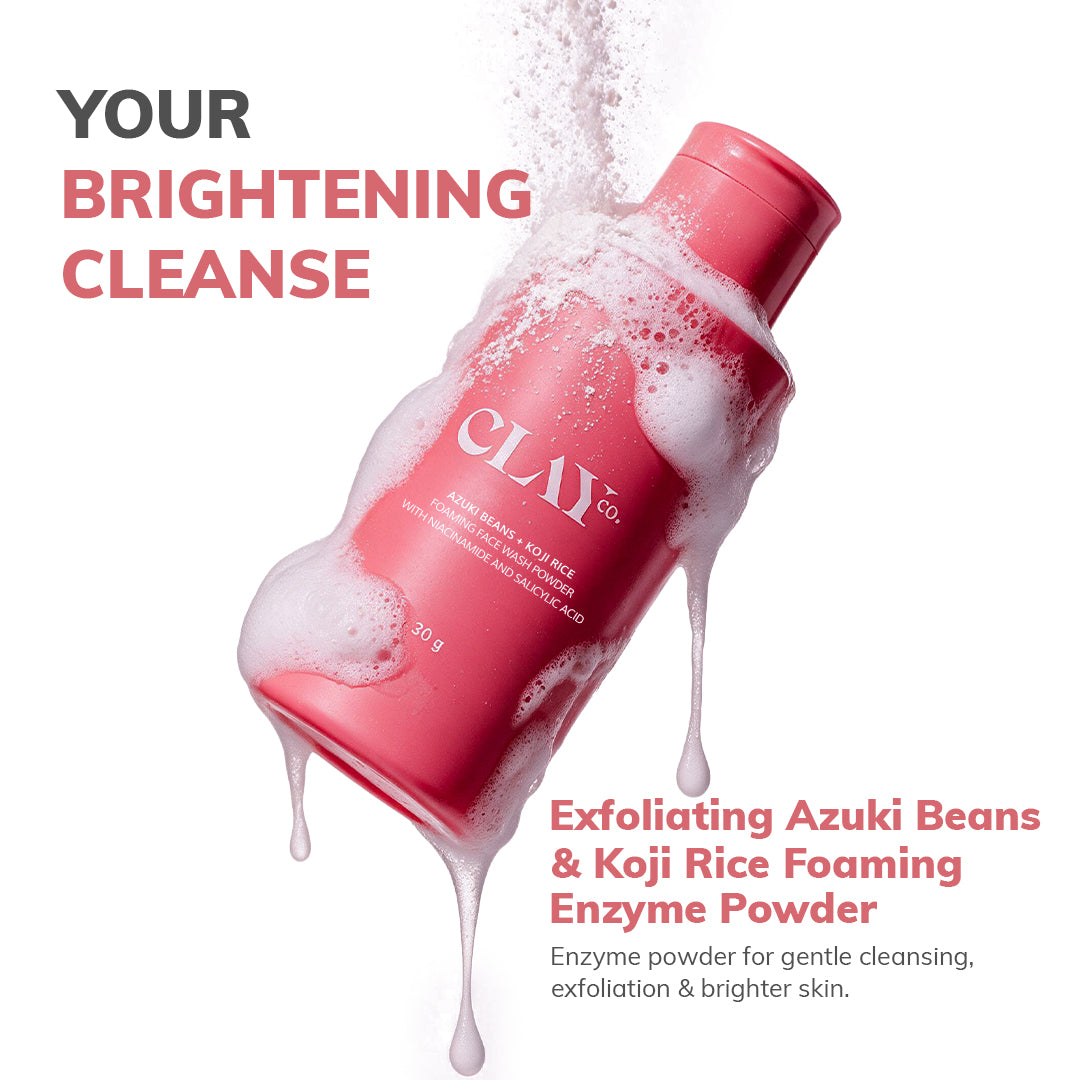ClayCo Exfoliating Azuki Beans & Koji Powder (30g)