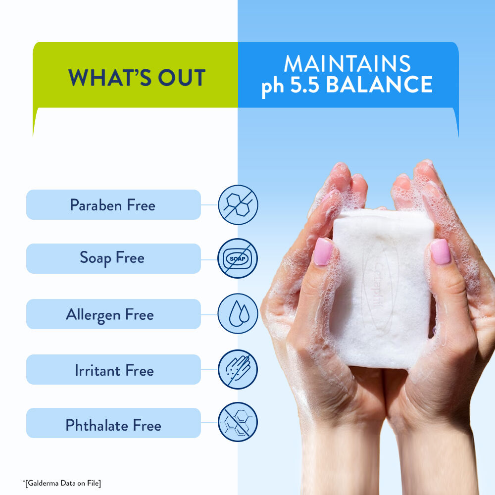 Cetaphil Cleansing & Moisturising Syndet Bar (with Shea Butter) - 75g – photo 6