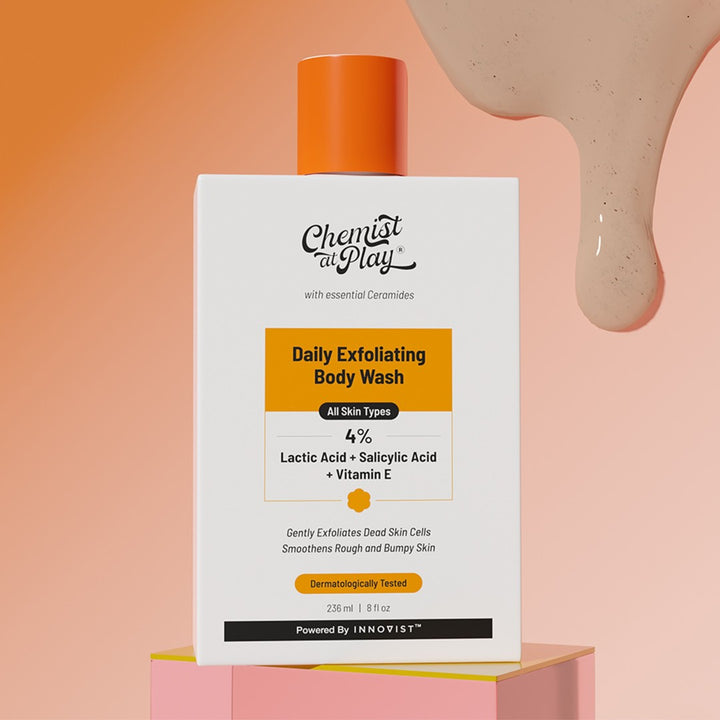Chemist at Play Exfoliating Body Wash with 1% Salicylic Acid & 2% Lactic Acid
