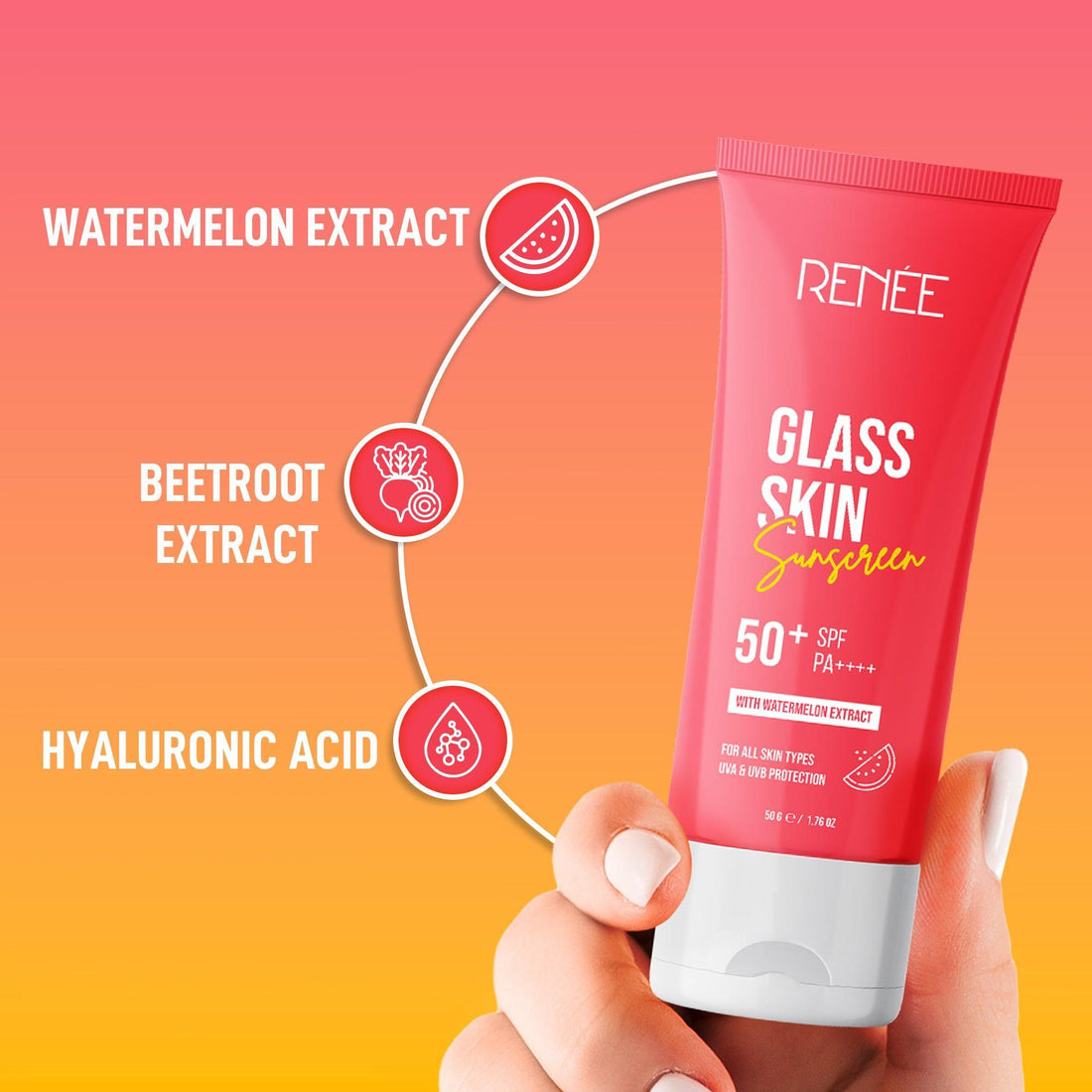 RENEE Glass Skin Sunscreen SPF 50+ (50 g) – image 5