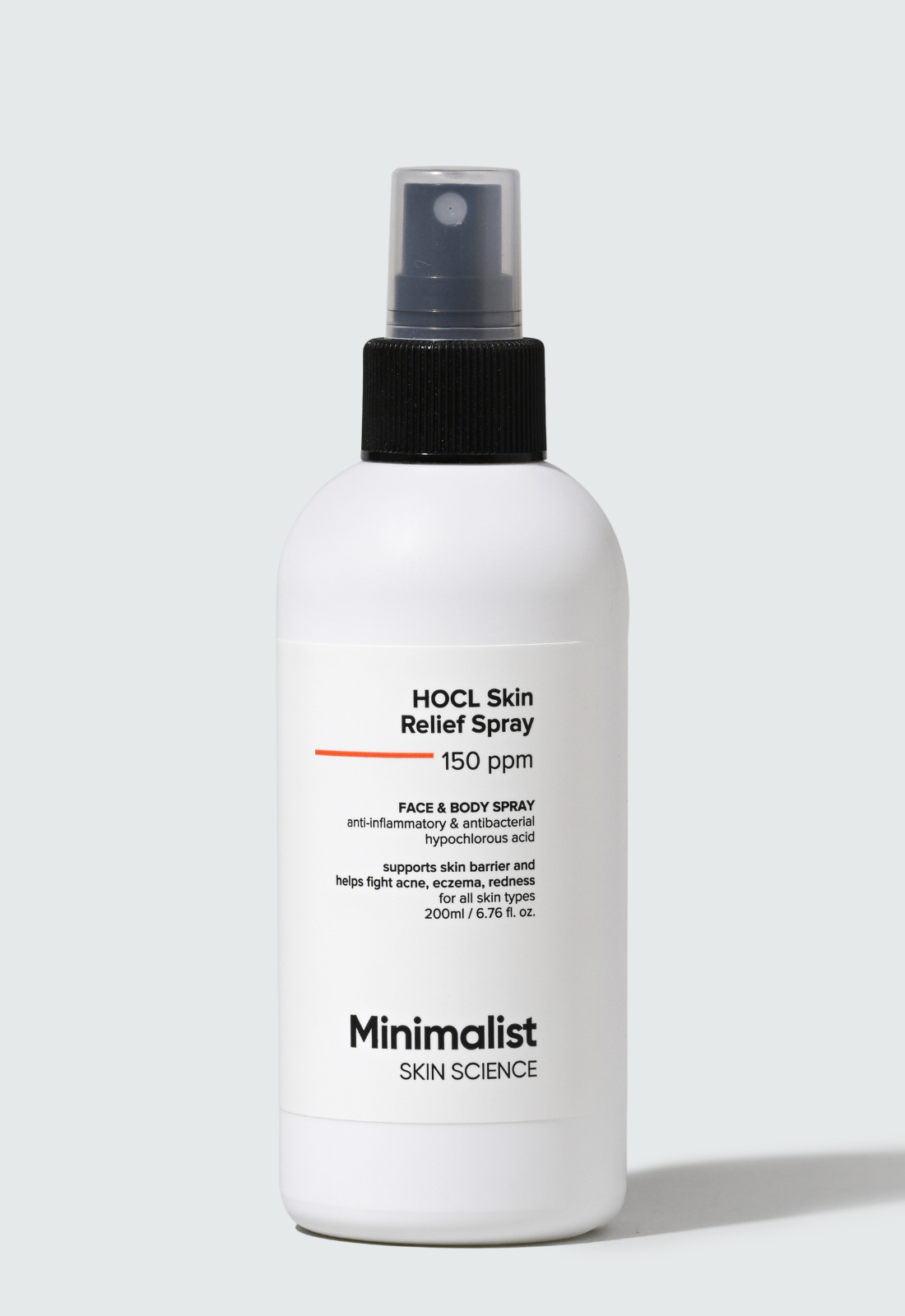 Minimalist HOCl Skin Relief Spray (150 ppm) (200ml) – photo 1