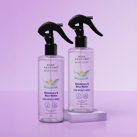 Bare Anatomy Rosemary & Rice Water Hair Growth Spray