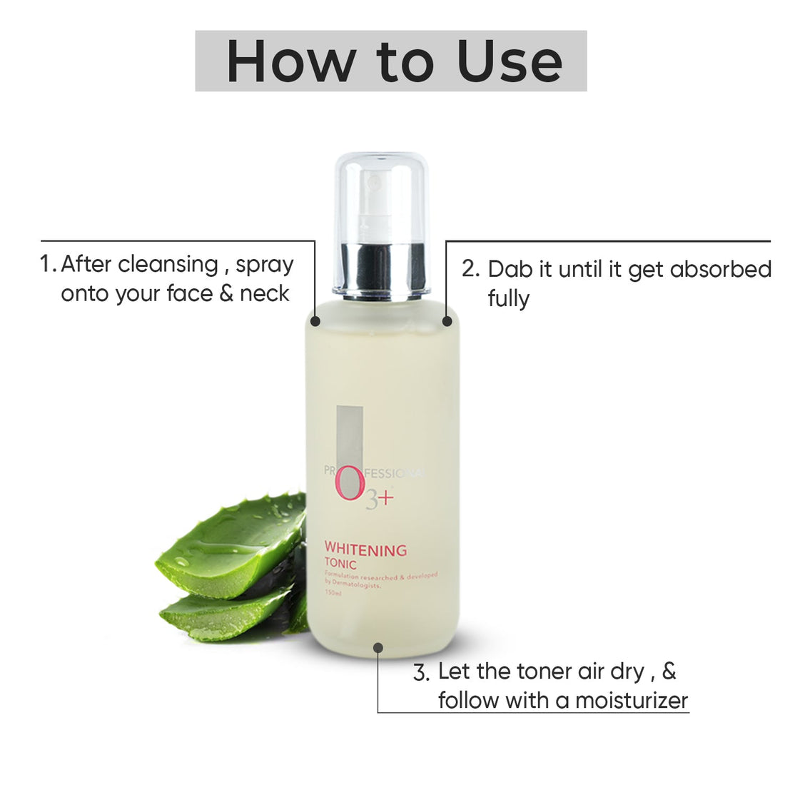 O3+ Whitening Tonic (150 ml) – image 5
