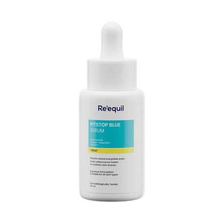 Re'equil Pitstop Blue Niacinamide Serum for Acne Scars & Marks