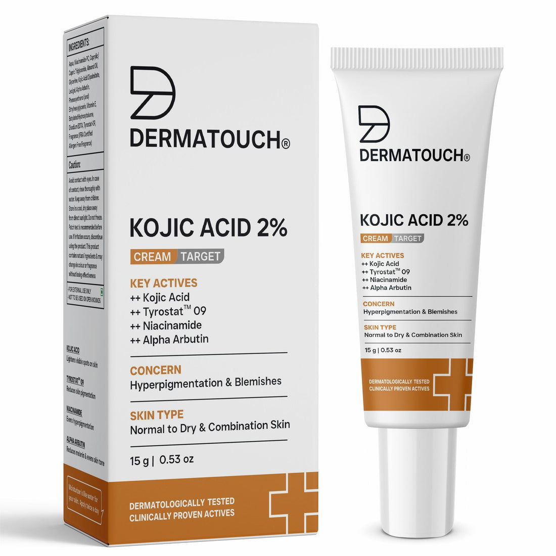 Dermatouch Kojic Acid 2% Cream (15g)