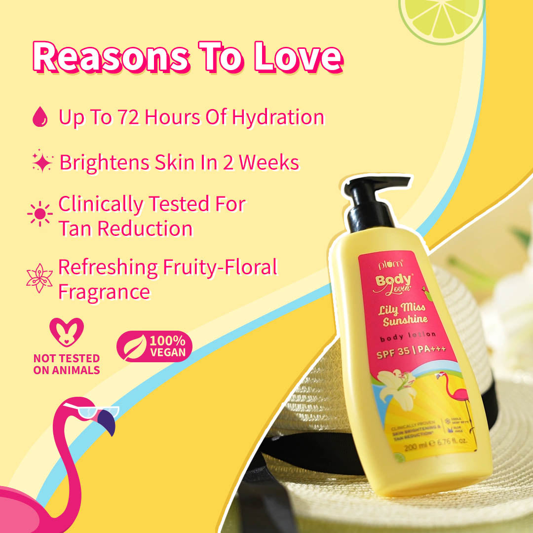 Plum Lily Miss Sunshine Body Lotion (200ml) – photo 3