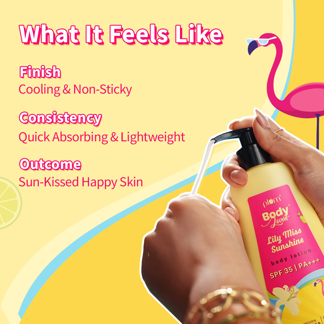 Plum Lily Miss Sunshine Body Lotion (200ml) – photo 4