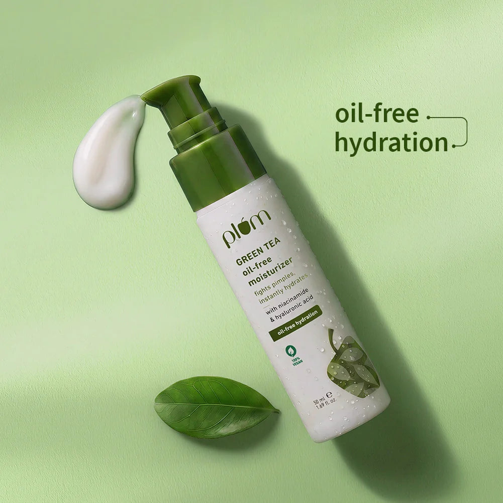 Plum Green Tea Oil-Free Moisturizer (For Oily & Acne-Prone Skin) - 50 ml – photo 1