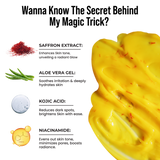 Ghar Soaps Magic Cream with Saffron & Niacinamide (De-Tan & Skin Brightening)