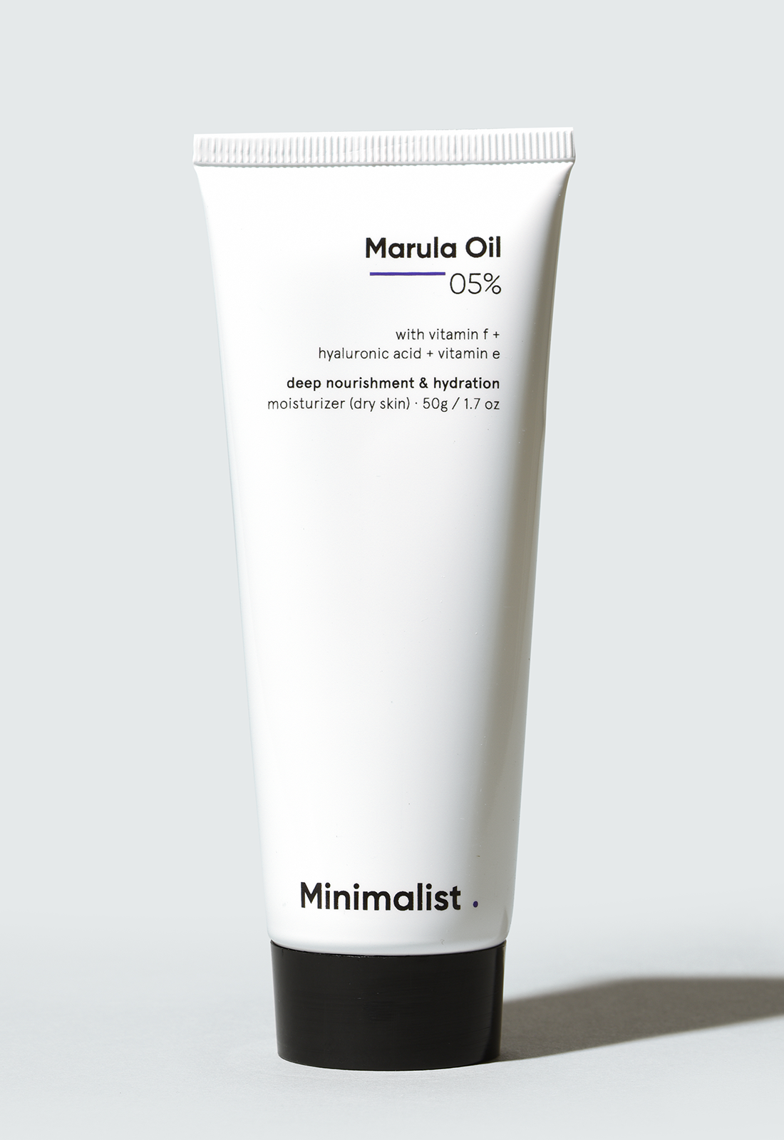 Minimalist 5% Marula Oil Face Moisturizer with Hyaluronic Acid, Vitamin F & E (50g) – photo 2