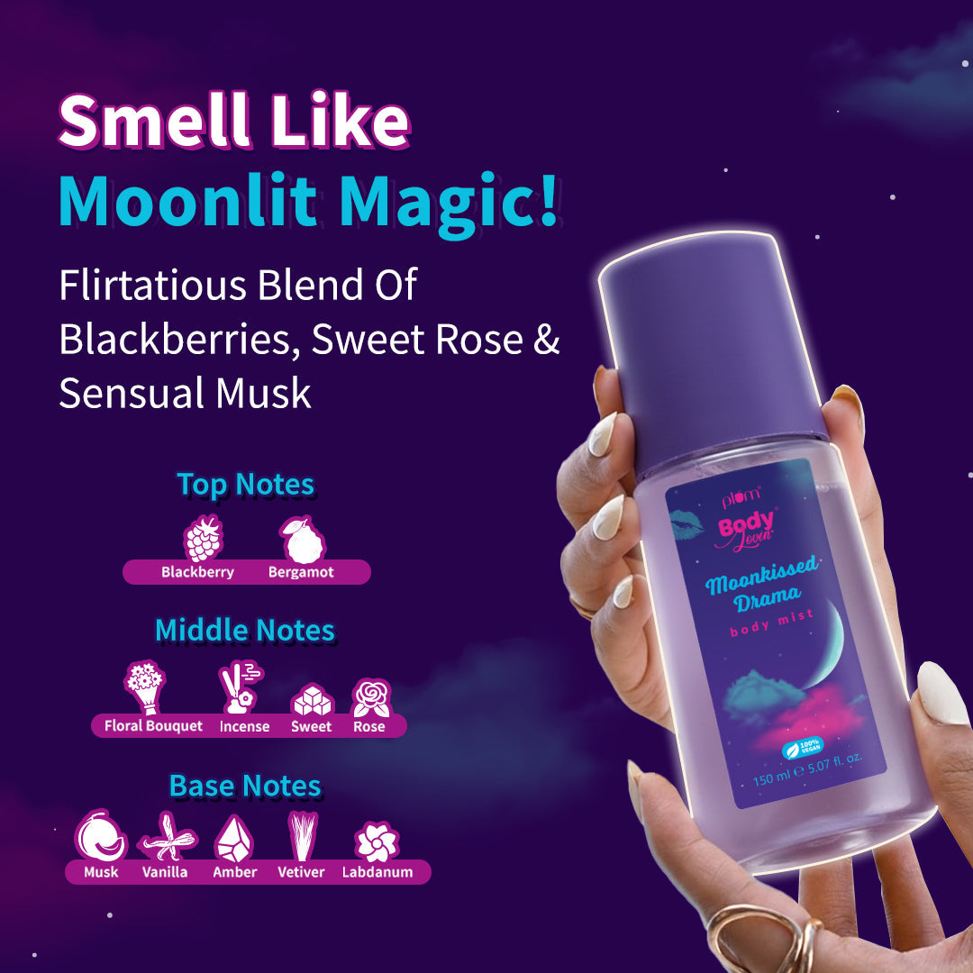 Plum BodyLovin' Moonkissed Drama Body Mist (150 ml) – photo 3