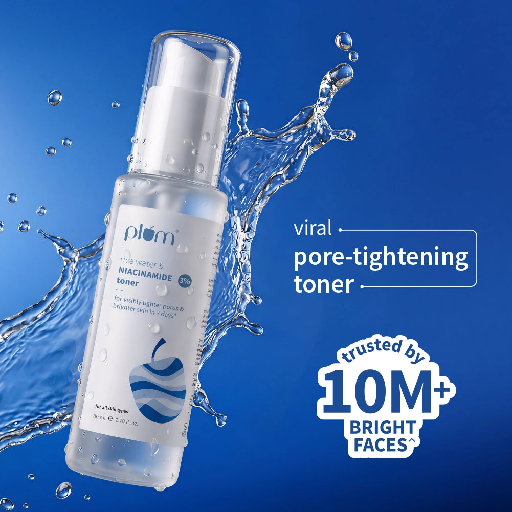 Plum 3% Niacinamide & Rice Water Toner for Bright Skin (150ml) – photo 2