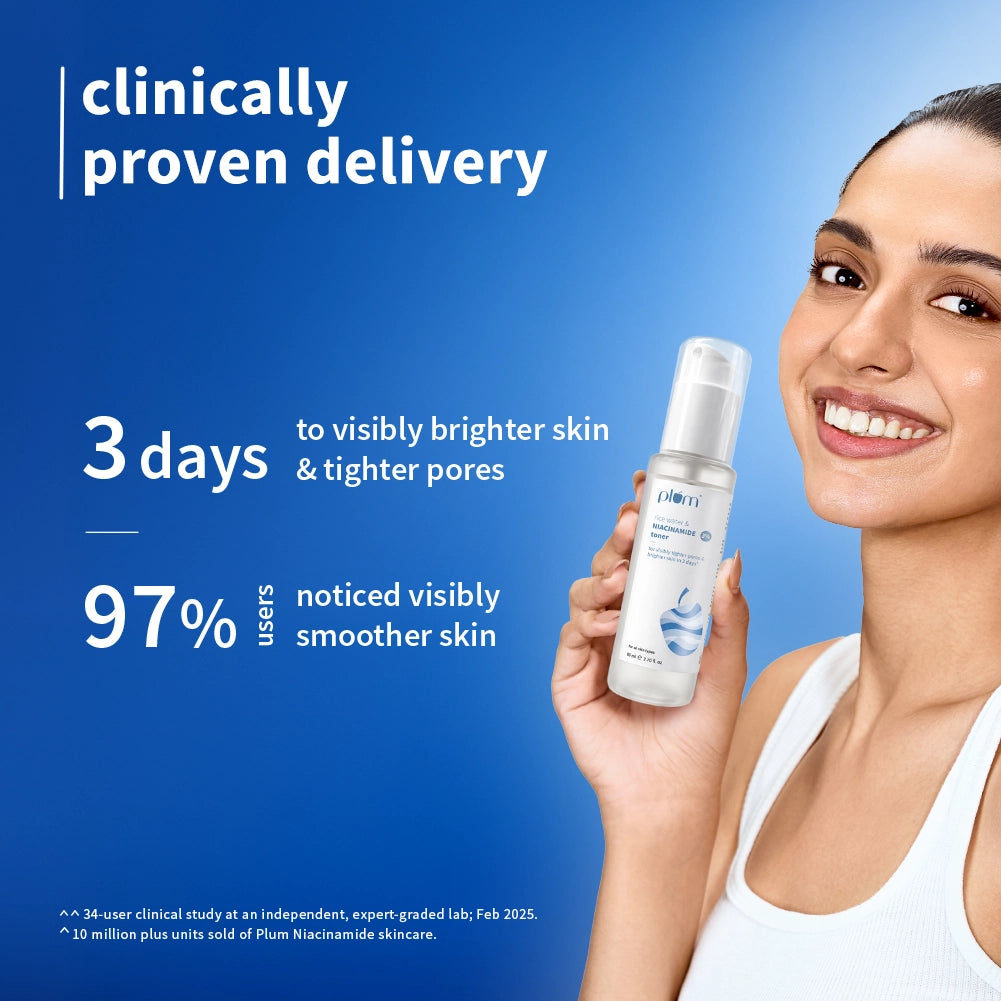 Plum 3% Niacinamide & Rice Water Toner for Bright Skin (150ml) – photo 3