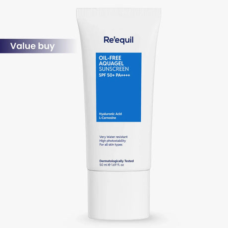 Re'equil Oil-Free Aquagel Sunscreen SPF 50+ PA++++