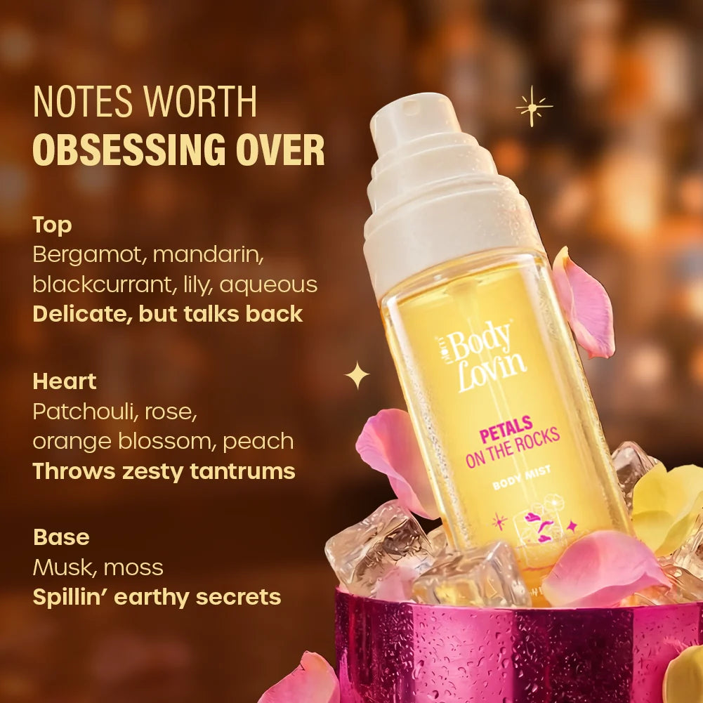 Petals On The Rocks Body Mist by BodyLovin' – photo 4